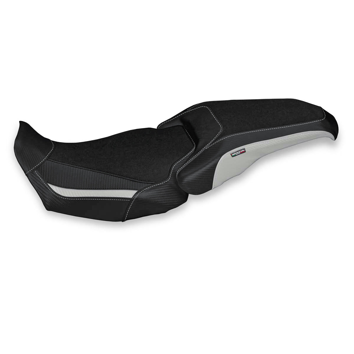 Funda de asiento Honda CB650R 2019-2023 Tappezzeria Italia TPZ Comfort en color plata