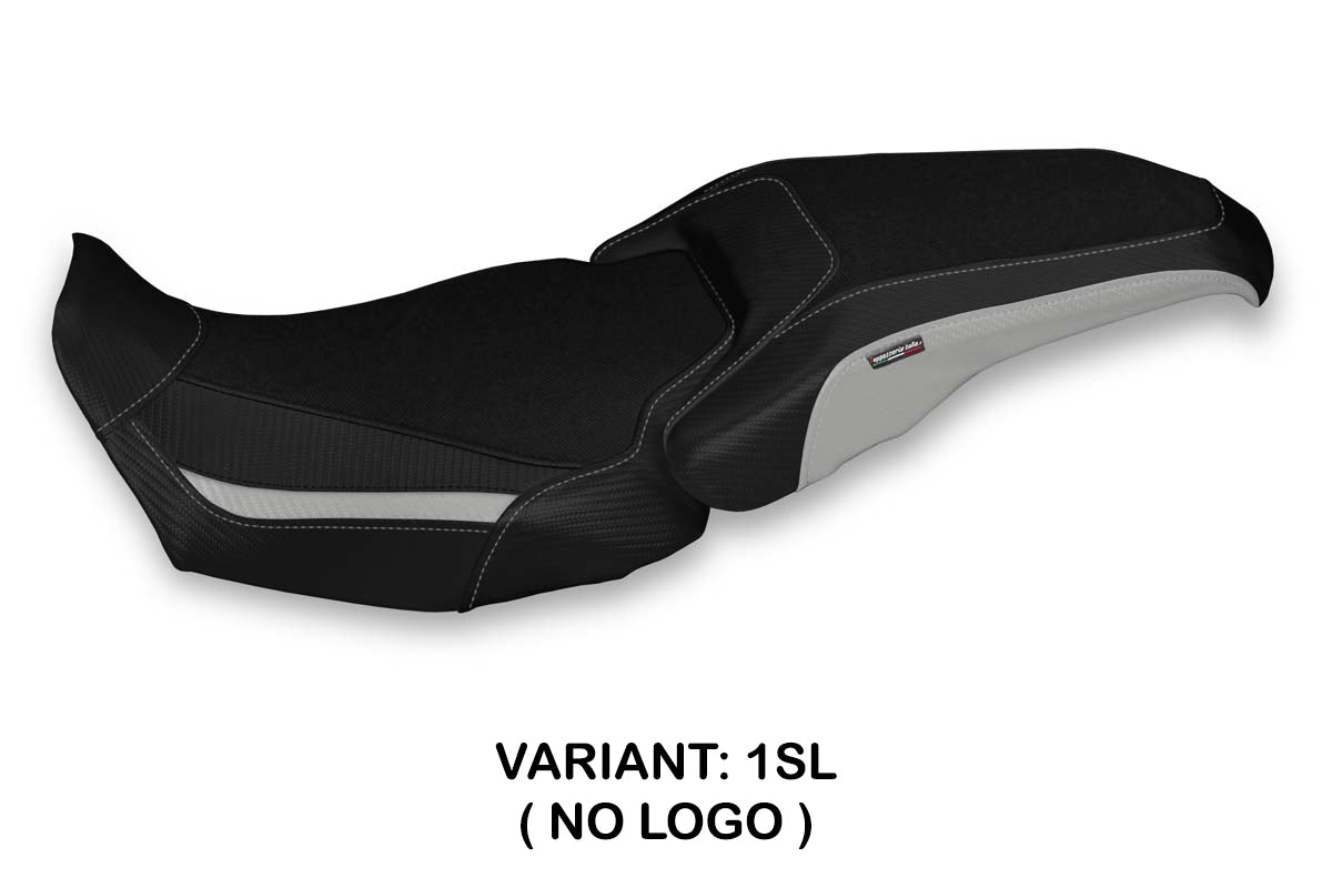 Funda de asiento Honda CB650R 2019-2023 Tappezzeria Italia TPZ en plata y negro