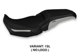 Funda de asiento Honda CB650R 2019-2023 Tappezzeria Italia TPZ en plata y negro