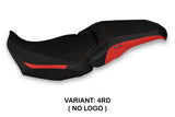 Funda de asiento para Honda CB650R 2019-2023 Tappezzeria Italia TPZ en rojo y negro