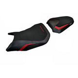 Funda de asiento para Honda CB750 Hornet 2023-2025 Tappezzeria Italia TPZ en rojo y negro