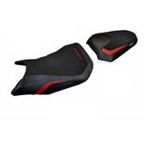 Funda de asiento para Honda CB750 Hornet 2023-2025 Tappezzeria Italia TPZ Comfort en rojo y negro