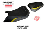 Honda CB750 Hornet 2023-2026 Seat Cover Tappezzeria Italia TPZ Comfort in Grey, Yellow and Black