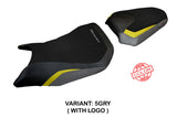 Honda CB750 Hornet 2023-2026 Seat Cover Tappezzeria Italia TPZ in Grey, Yellow and Black