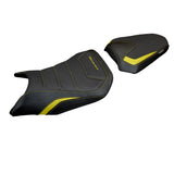 Funda de asiento Honda CB 750 Hornet 2023-2025 Tappezzeria Italia TPZ Ultragrip Amarillo Negro