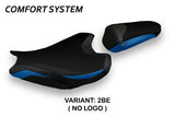 Honda CBR1000RR 2017-2024 Seat Cover Tappezzeria Italia TPZ Comfort in Blue and Black