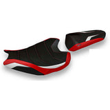 Honda CBR1000RR 2017-2024 Seat Cover Tappezzeria Italia TPZ Ultragrip in Red and White