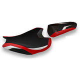 Funda de asiento Honda CBR1000RR 2017-2024 Tappezzeria Italia TPZ en rojo y blanco