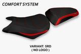 Honda CBR500R 2012-2016 Seat Cover Tappezzeria Italia TPZ Comfort in Red and Black