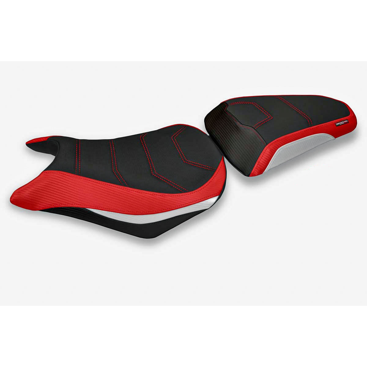 Honda CBR500R 2012-2016 Seat Cover Tappezzeria Italia TPZ Comfort in Red and White