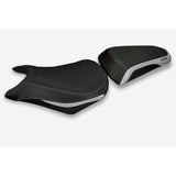 Funda de asiento Honda CBR500R 2012-2016 Tappezzeria Italia TPZ en plata y negro