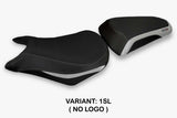 Funda de asiento Honda CBR500R 2012-2016 Tappezzeria Italia TPZ en plata y negro