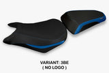 Honda CBR500R 2012-2016 Seat Cover Tappezzeria Italia TPZ in Blue and Black
