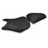 Funda de asiento Honda CBR500R 2012-2016 Tappezzeria Italia TPZ Ultragrip en negro