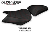 Funda de asiento Honda CBR500R 2012-2016 Tappezzeria Italia TPZ Ultragrip en negro
