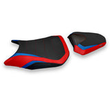 Funda de asiento Honda CBR500R 2017-2025 Tappezzeria Italia TPZ Comfort en rojo y azul
