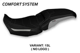 Funda de asiento Honda CBR650R 2019-2023 Tappezzeria Italia TPZ Comfort en color plata