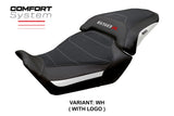 Honda CBR650R 2024-2025 Seat Cover Tappezzeria Italia TPZ Comfort White Black