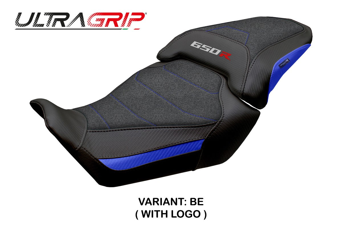 Honda CBR650R 2024-2025 Seat Cover Tappezzeria Italia TPZ Ultragrip Blue Black