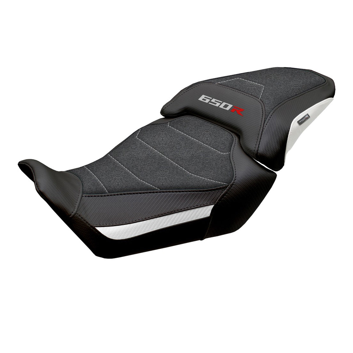 Honda CBR650R 2024-2025 Seat Cover Tappezzeria Italia TPZ Ultragrip White Black