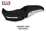 Funda de asiento Honda CBR650R 2019-2023 Tappezzeria Italia TPZ en diamante blanco