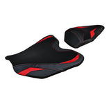 Funda de asiento para Honda CBR1000RR-R Fireblade 2020-2025 Tappezzeria Italia TPZ en rojo y negro