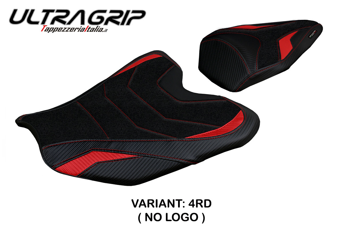 Funda de asiento Honda CBR1000RR-R Fireblade 2020-2025 Tappezzeria Italia TPZ Ultragrip en rojo
