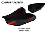 Funda de asiento Honda CBR1000RR-R Fireblade 2020-2025 Tappezzeria Italia TPZ Comfort en rojo