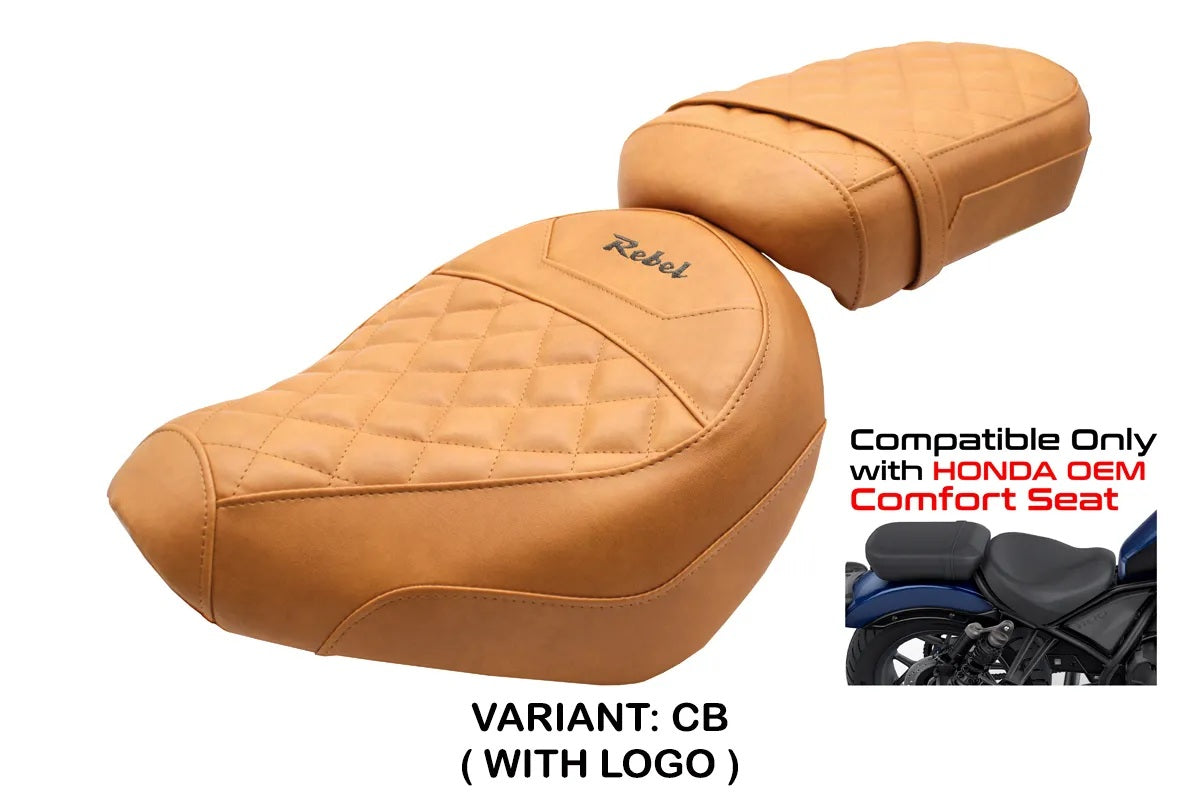 Honda CMX1100 Rebel 2022-2026 Seat Cover TPZ Italia Camel
