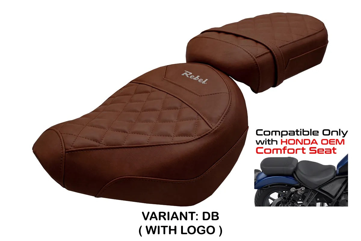 Honda CMX1100 Rebel 2022-2026 Seat Cover TPZ Italia Dark Brown