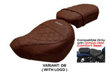 Honda CMX1100 Rebel 2022-2026 Seat Cover TPZ Italia Dark Brown