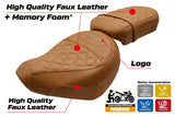 Honda CMX1100 Rebel 2022-2026 Seat Cover TPZ Italia Comfort brown