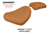 Honda CMX 500 Rebel 2017-2025 Seat Cover Tappezzeria Italia TPZ Comfort in Camel Diamond