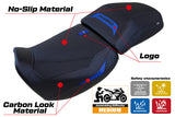 Harley Davidson Pan America 2021-2025 Seat Cover Tappezzeria Italia TPZ in Blue and Black
