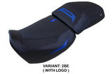 Harley Davidson Pan America 2021-2025 Seat Cover Tappezzeria Italia TPZ in Blue and Black