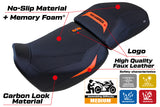 Harley Davidson Pan America 2021-2025 Seat Cover Tappezzeria Italia TPZ Comfort Heated in Orange