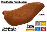 Harley Davidson Street 500 750 2016-2021 Seat Cover Tappezzeria Italia TPZ in Brown