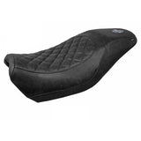 Funda de asiento para Harley Davidson Street 500 750 2016-2021 Tappezzeria Italia TPZ en negro
