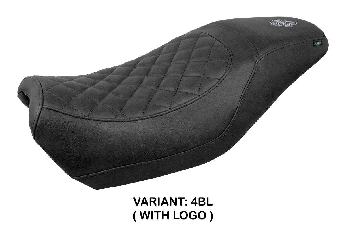 Funda de asiento para Harley Davidson Street 500 750 2016-2021 Tappezzeria Italia TPZ en negro