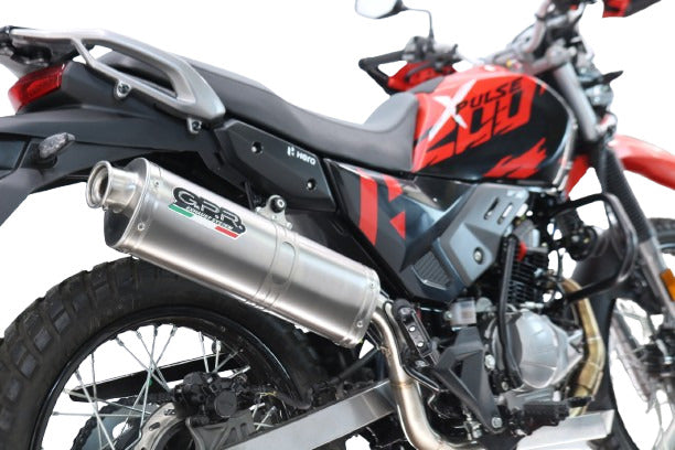 Hero Xpulse 200 4V 2021-2024 Exhaust GPR Full System Trioval