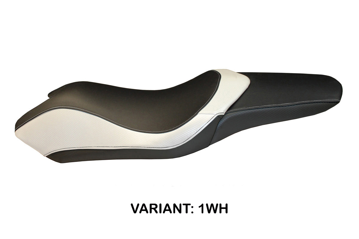 Honda Integra 700 2012-2013 Seat Cover Tappezzeria Italia TPZ in White and Black