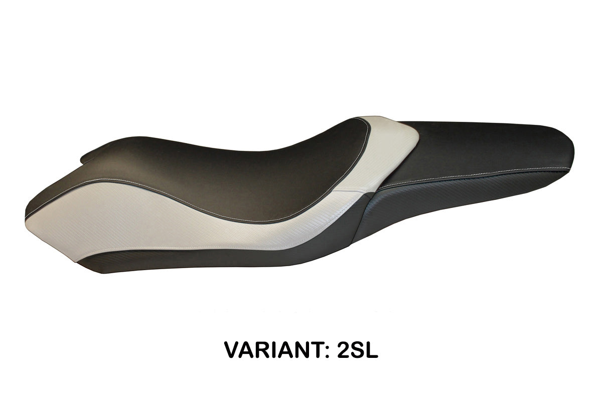 Honda Integra 700 2012-2013 Seat Cover Tappezzeria Italia TPZ in Silver and Black