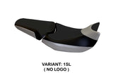 Honda NC700X 2012-2013 Seat Cover Tappezzeria Italia TPZ in Silver and Black