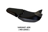 Honda NC700X 2012-2013 Seat Cover Tappezzeria Italia TPZ in Grey and Black