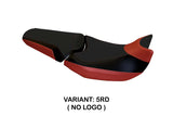 Honda NC700X 2012-2013 Seat Cover Tappezzeria Italia TPZ in Red and Black