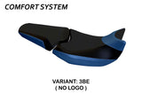 Honda NC700X 2012-2013 Seat Cover Tappezzeria Italia TPZ Comfort in Blue and Black
