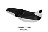 Honda NC750X 2014-2025 Seat Cover Tappezzeria Italia TPZ in White and Black