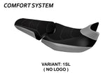 Funda de asiento Honda NC750X 2014-2025 Tappezzeria Italia TPZ Comfort en color plata