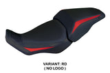 Funda de asiento para Honda CB300R 2018-2025 Tappezzeria Italia TPZ en rojo y negro