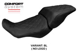 Funda de asiento Honda CB300R 2018-2025 Tappezzeria Italia TPZ Comfort en color Vintage y Negro